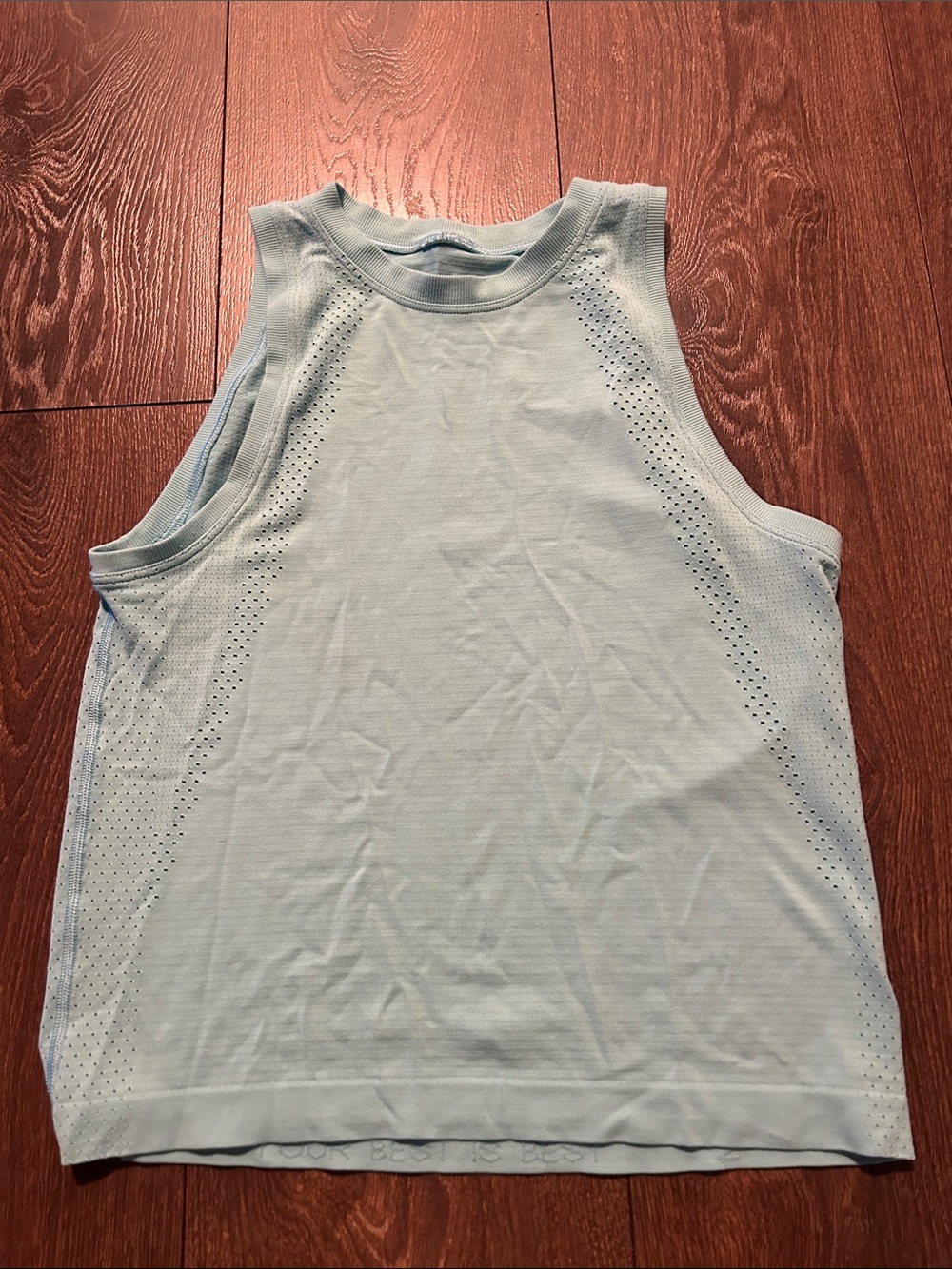 High neck lulu tank top